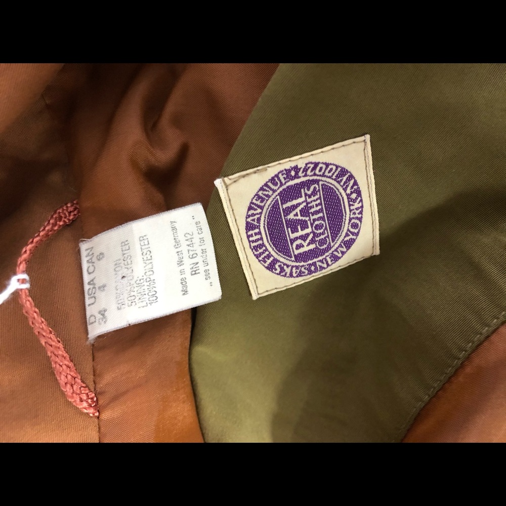 SAKS FIFTH AVE VINTAGE UTILITY JACKET - Picture 6 of 6